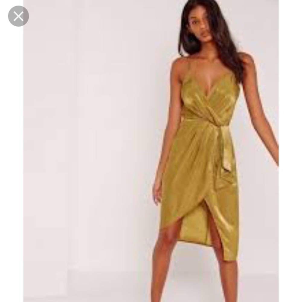 Misguided midi dress